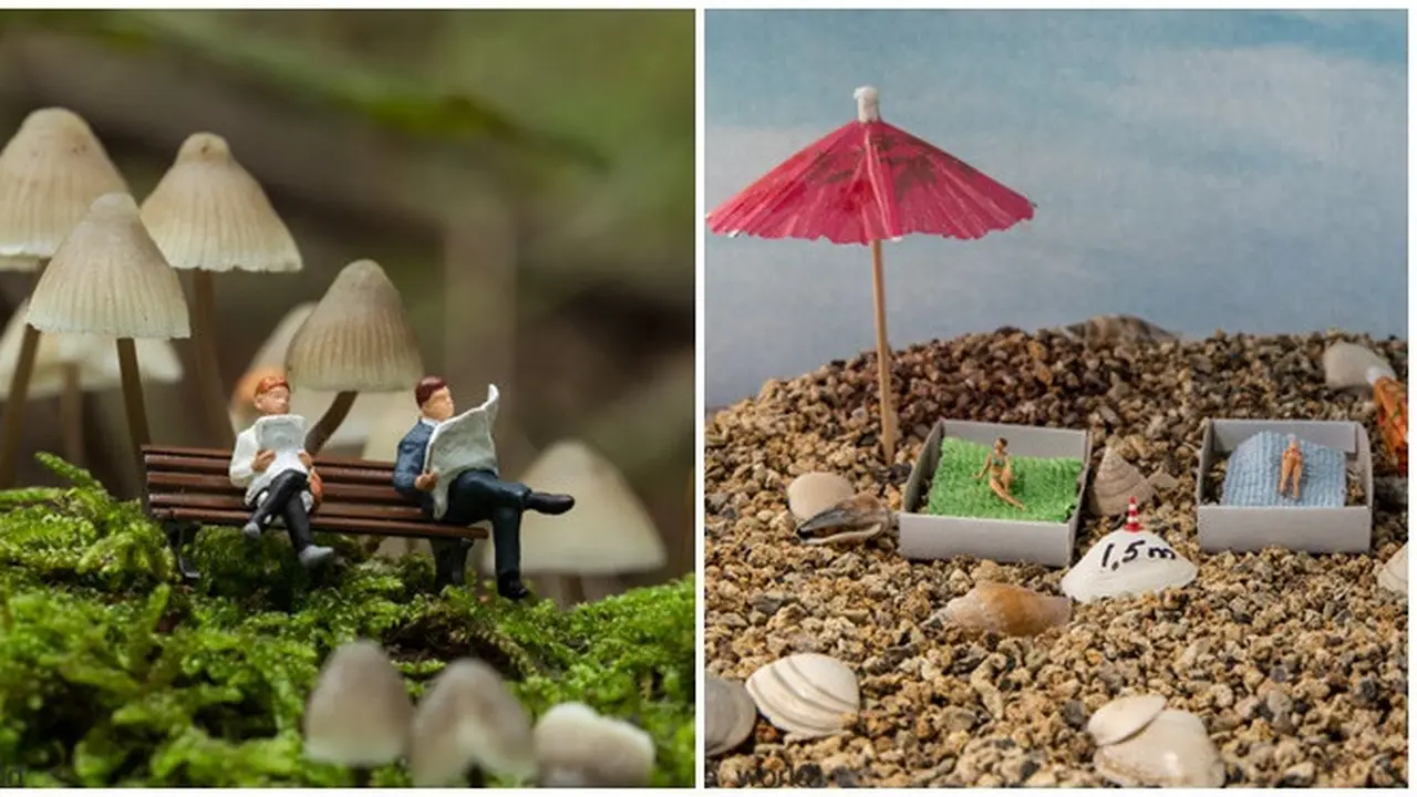 6 Potret Miniatur Gambarkan Keseharian Ini Bikin Kagum, Bak Sungguhan