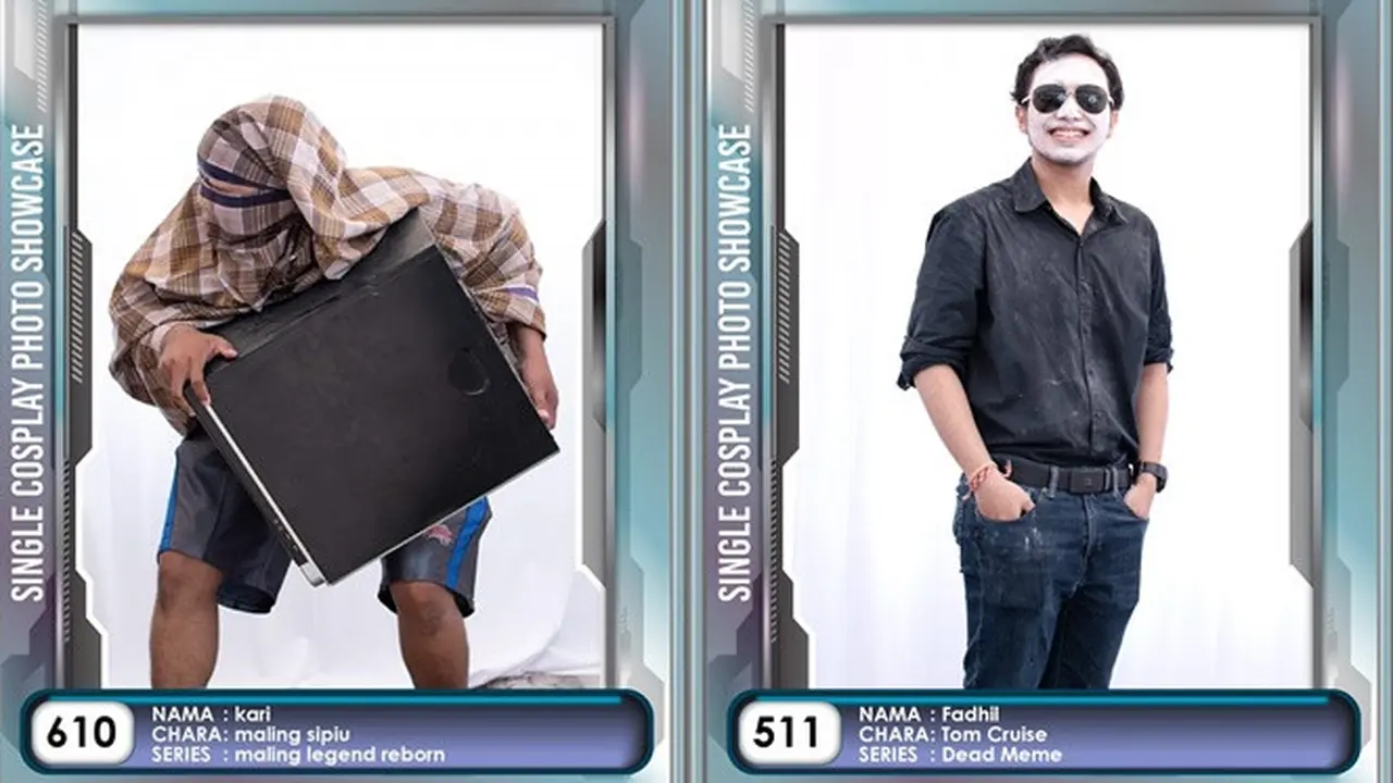 Cosplay Nyeleneh (Sumber: Facebook//clashcosplay)
