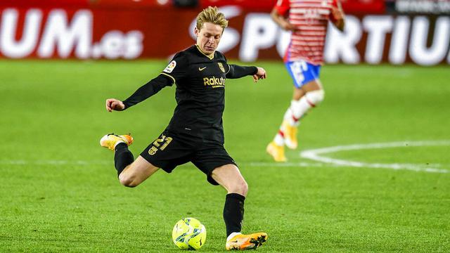 Foto Liga Spanyol: Lionel Messi dan Antoine Griezmann Gemilang, Barcelona Berpesta di Markas Granada