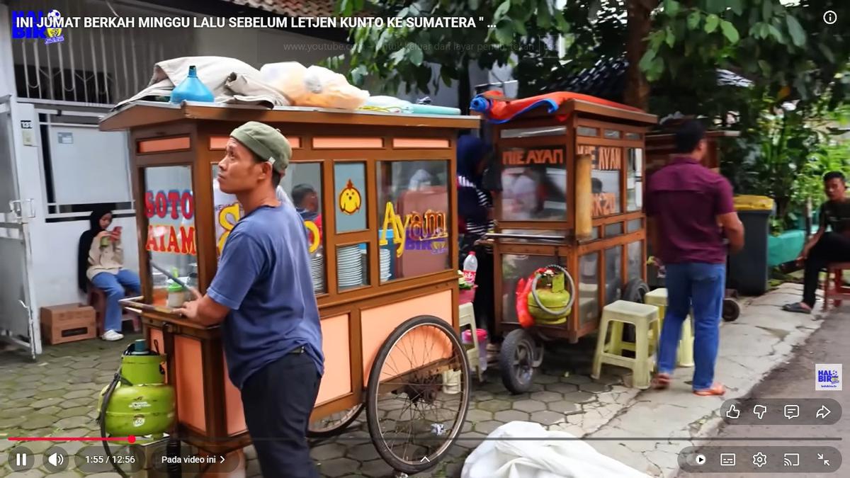 Letjen Kunto berbagi