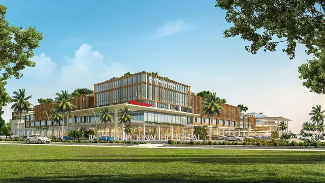Gambar Bali International Hospital (BIH) yang berada di Kawasan Ekonomi Khusus (KEK) Kesehatan Sanur, Bali rampung dibangun akhir tahun 2023. (Dok Pertamedika IHC)