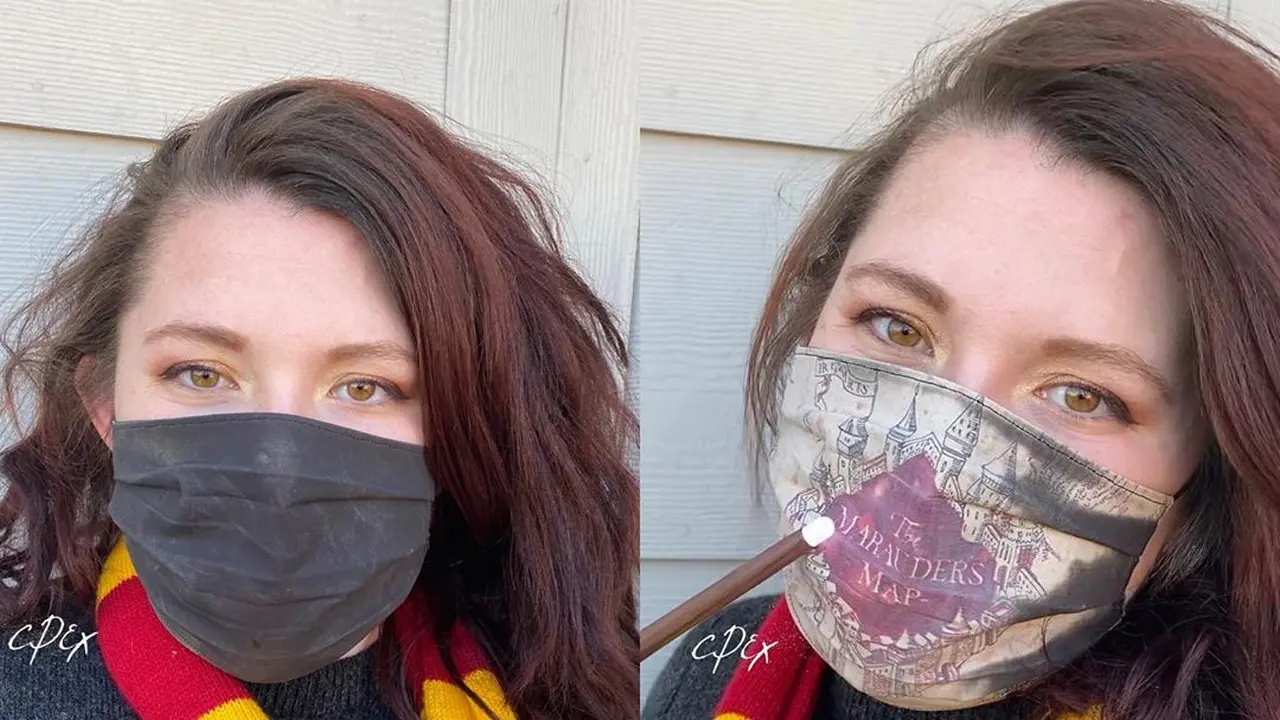 Ajaib! Masker Kain Harry Potter yang Bisa Menampilkan Peta Perampok