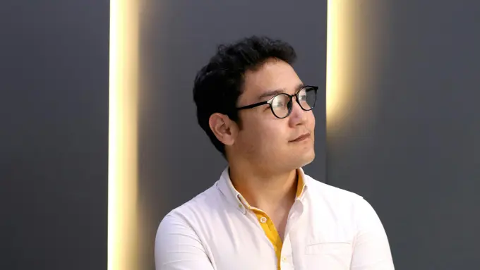 ilustrasi pria korea