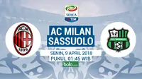 Serie A_AC Milan vs Sassuolo (Bola.com/Adreanus Titus)