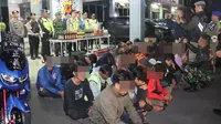 Jelang Bulan Pencoblosan Pilkada Garut 2024, Polisi Kembali Sweeping Puluhan Preman Jalanan