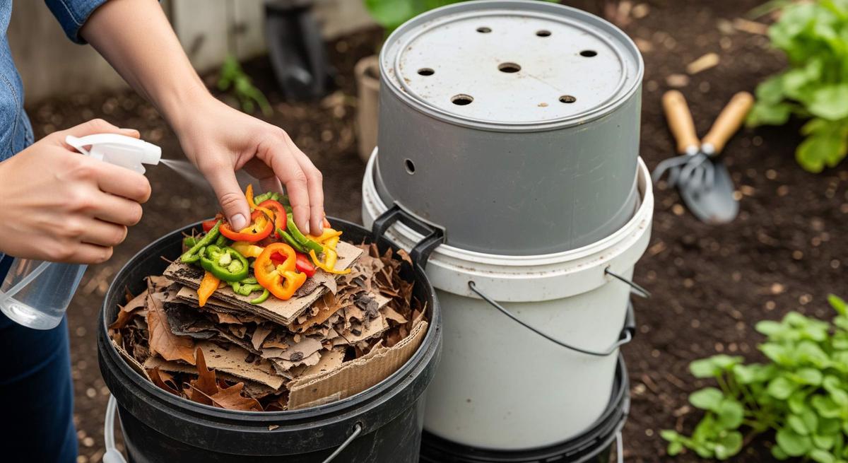 Cara Berkebun Sayur Organik Memakai Ember Bekas dan Kompos Dapur