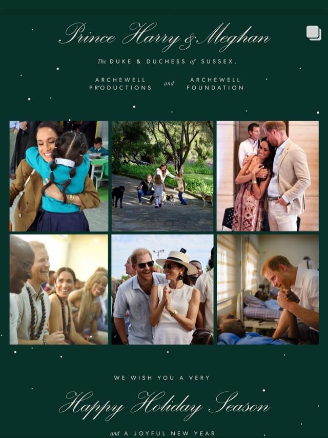 Pangeran Harry dan Meghan Markle Ungkap Kartu Natal dengan Potret Bersama Archie dan Lilibet. (Dok: IG https://www.instagram.com/p/DDp2Ezlo2n9/?img_index=1&igsh=dGQ3eG10N3VrMm53)
