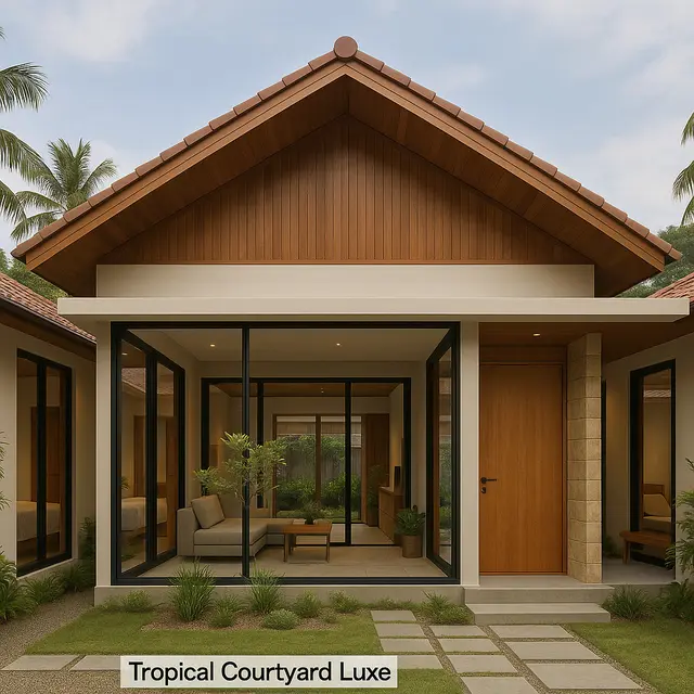Desain Rumah Kecil Mewah 7x10 di Desa (Foto: ChatGPT)