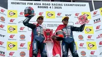 Yamaha Racing Team Kuasai Podium ARRC SS 600 Mandalika