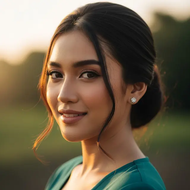Model Rambut Wanita Panjang Diikat tapi Tetap Menawan