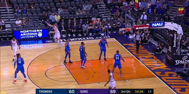 VIDEO : Cuplikan Pertandingan NBA, Thunder 124 vs Suns 116