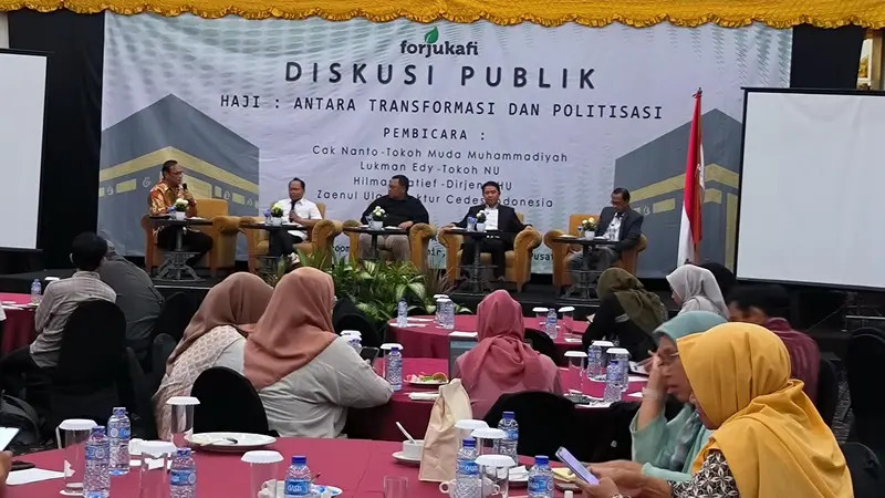 Diskusi Publik soal Haji: Antara Transformasi dan Politisasi.