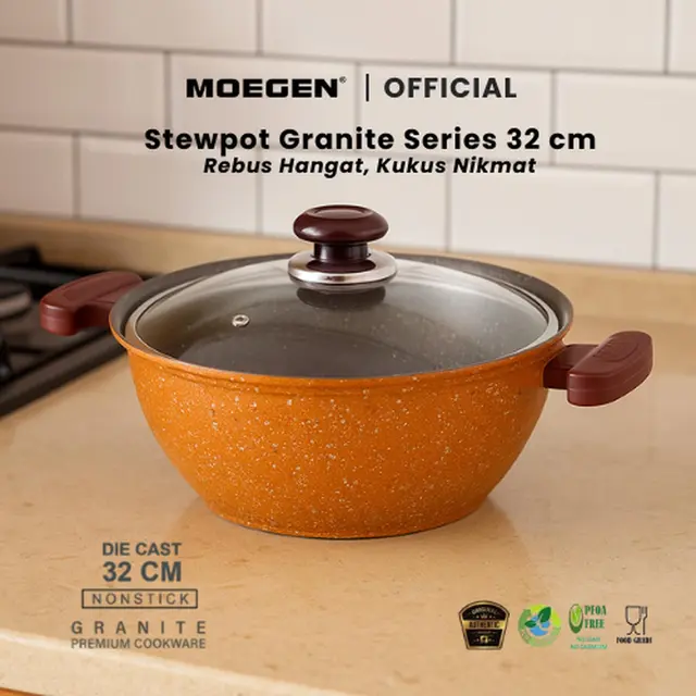10 Rekomendasi Panci Granit Terbaik untuk Dapur Modern, Anti Lengket dan Awet