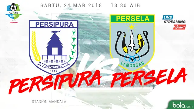 Persipura Jayapura Vs Persela Lamongan