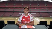 Martin Zubimendi resmi bergabung ke Arsenal setelah ditebus dari Real Sociedad pada Minggu (6/7/2025) malam WIB. (dok. Arsenal)