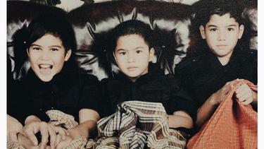 9 Potret Masa Kecil Tiga Cowok Ganteng Al El Dan Dul News