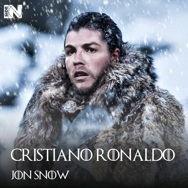 Foto Editan Pemain Bola Jadi Karakter Film Game of Thrones