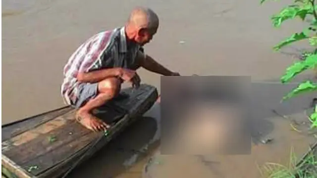 Jasad Sopir Mobil yang Terombang-ambing di Sungai Brantas Ditemukan