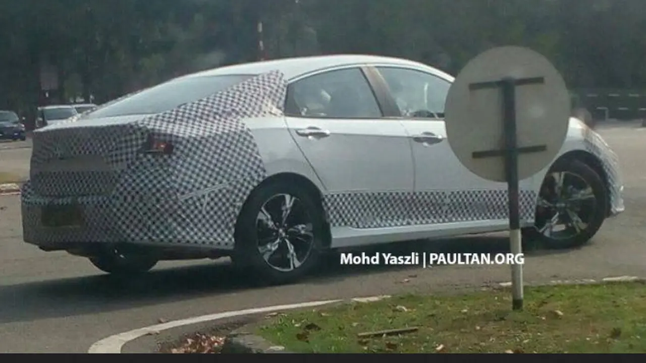 Setelah Indonesia, Honda Civic Menampakkan Diri di Malaysia