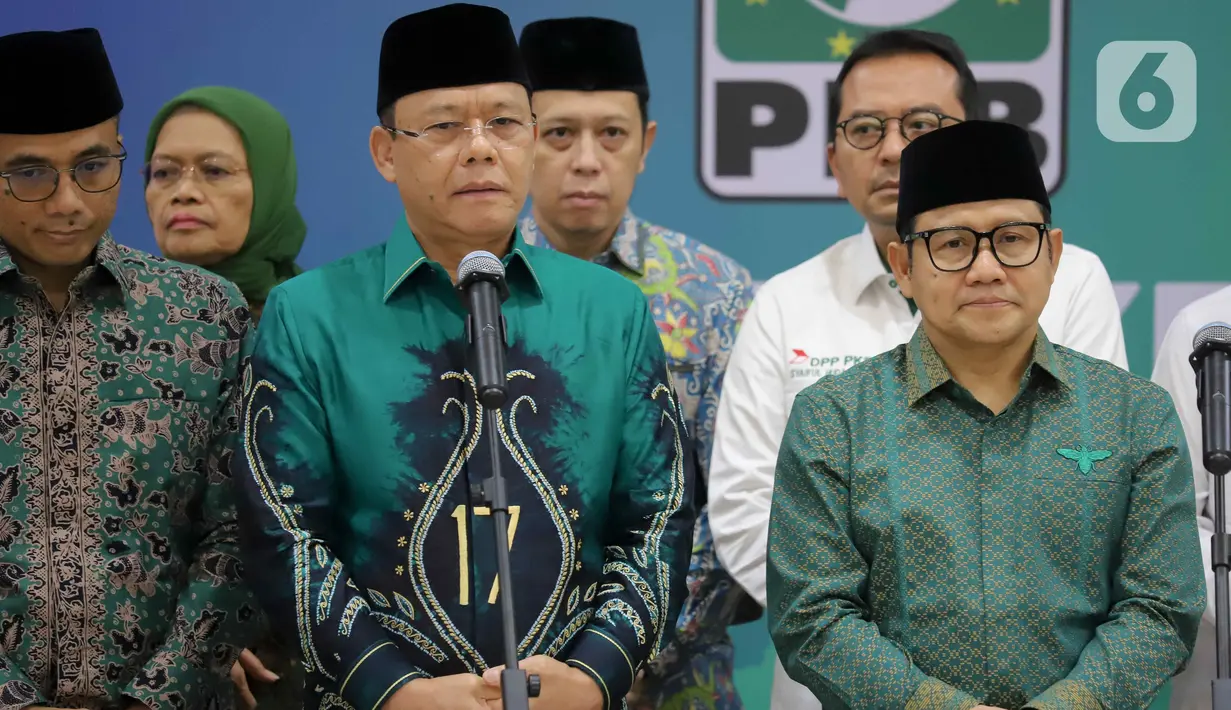 Pertemuan kedua partai tersebut berlangsung secara tertutup selama kurang lebih satu jam. (Liputan6.com/Herman Zakharia)