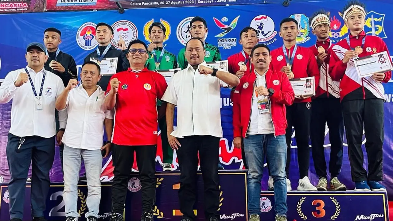 DKI Jakarta Loloskan 6 Atlet Muaythai ke PON 2024