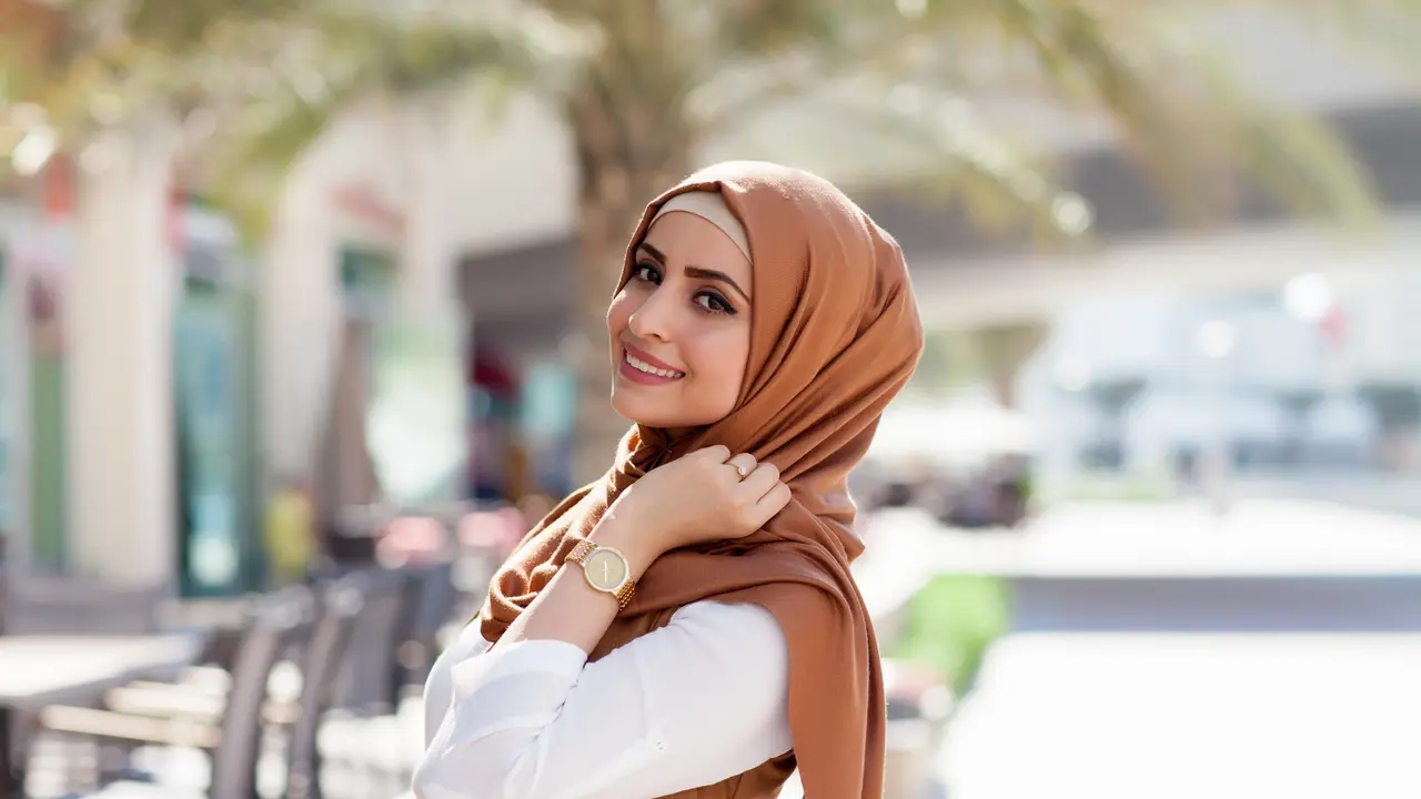 Ilustrasi makeup Ramadan