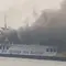 Kapal Batu Mandi Terbakar di Merak, Tim SAR Gabungan Evakuasi Penumpang
