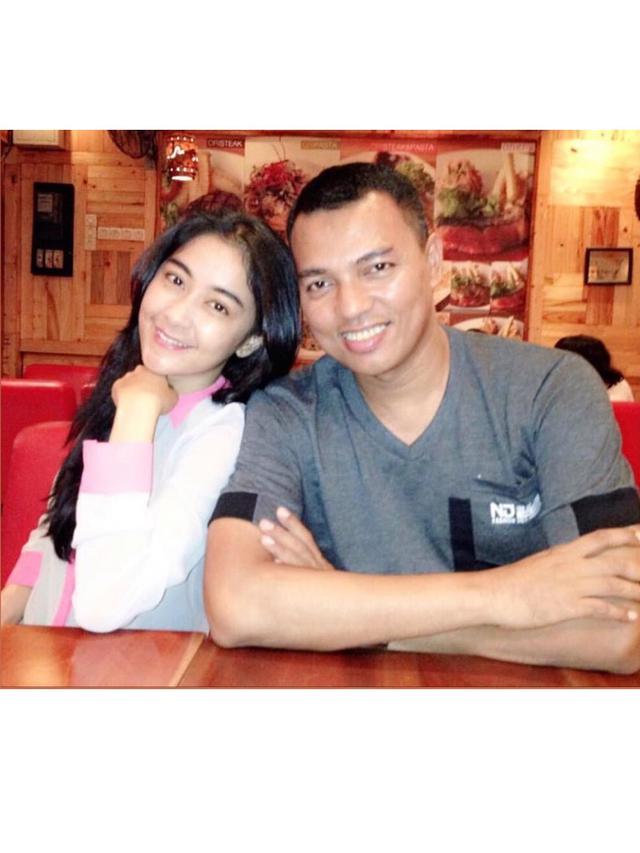 Jadi Istri Perwira Polisi, Ini 6 Momen Manis Uut Permatasari dan Suami