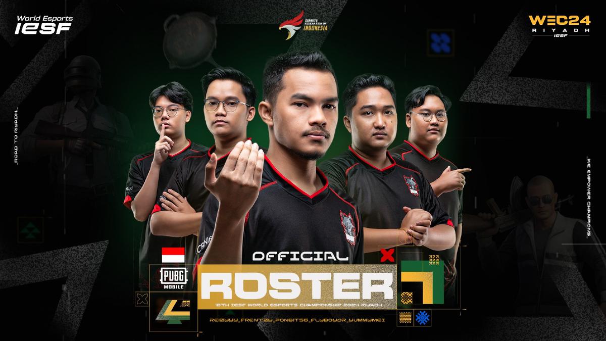Timnas Indonesia PUBG Mobile Siap Taklukkan IESF World Esports