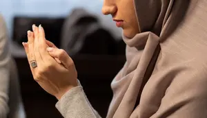 ilustrasi berdoa. © pexels.com/Monstera