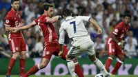 Cristiano Ronaldo Hat-trick, Real Madrid Depak Bayern Munchen