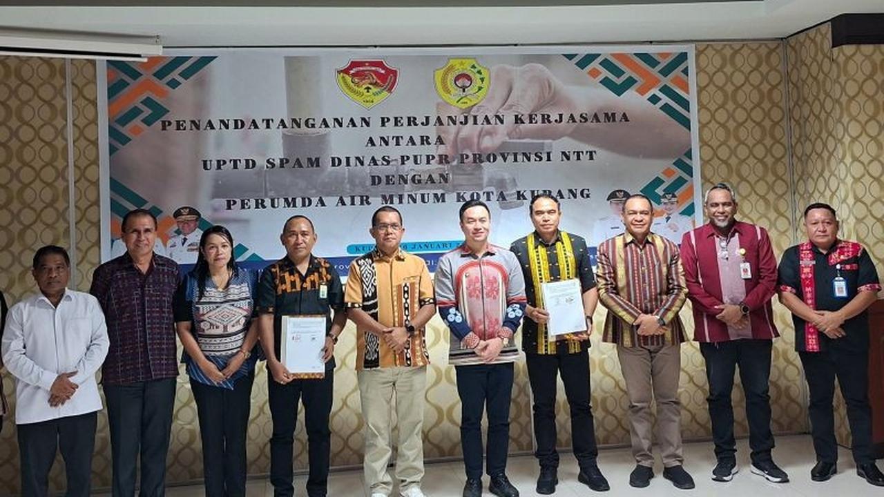 Sinergi Pemprov NTT dan Pemkot Kupang Perkuat Sistem Air Bersih Kupang Demi Kualitas Hidup Masyarakat