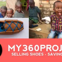 Hasil penjualan sepatu unik ini nantinya digunakan untuk membantu anak-anak di negara berkembang. (Via: boredpanda.com)