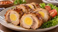 Resep Paha Ayam Gulung Isi Telur yang Empuk dan Gurih