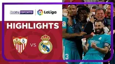 Berita video highlights laga seru Liga Spanyol (LaLiga) 2021/2022 antara Sevilla melawan Real Madrid yang berakhir dengan skor 2-3, Senin (18/4/2022) dinihari WIB.