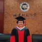 Presiden kelima RI Megawati Soekarnoputri menerima gelar doktor kehormatan dalam bidang Diplomasi Ekonomi dari Fujian Normal University Tiongkok, Senin (5/11/2018). (Ist)