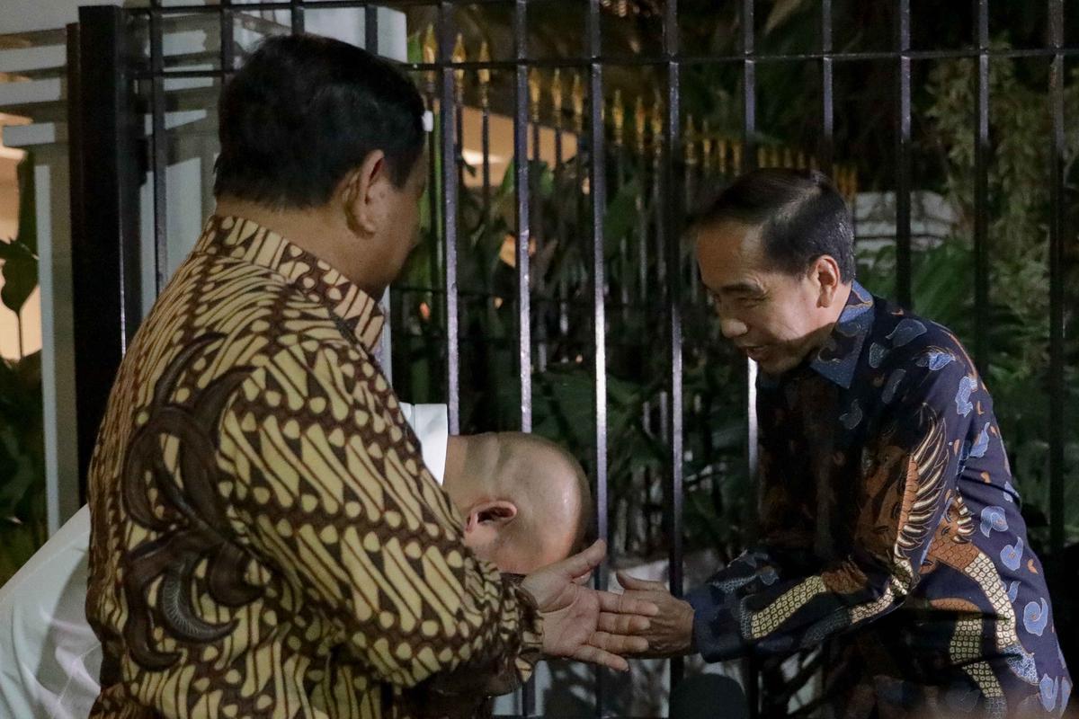 Jokowi temui Prabowo di Kertanegara