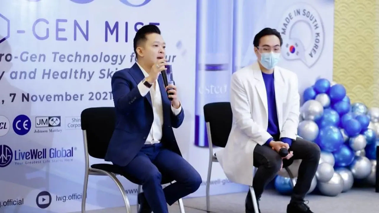 Produk Teknologi Perawatan Kulit dengan Air Hidrogen dari Korea Selatan