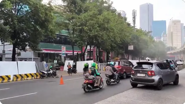 Pipa gas Pertamina di Jalan HR Rasuna Said, Kuningan, Jakarta Selatan bocor dan menurut laporan, insiden tersebut terjadi sekitar pukul 16.50 WIB, Rabu 7 Agustus 2024.