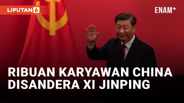 Xi Jinping 'Sandera' Karyawan Apple