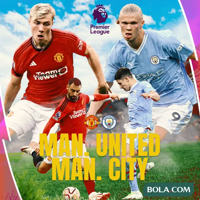 Premier League - Manchester United Vs Manchester City - Head to Head Pemain