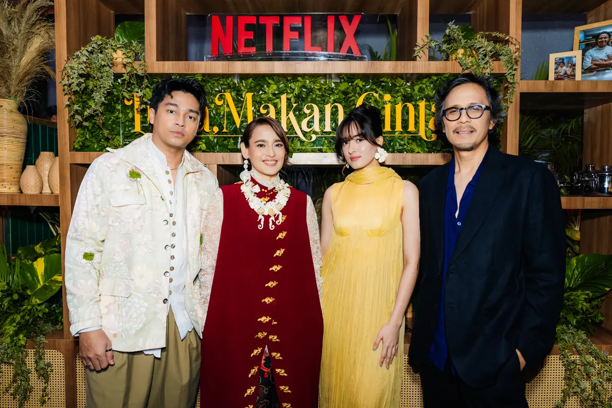 Para cast dan Sutradara Luka, Makan, Cinta serial terbaru Netflix. Dok. Netflix