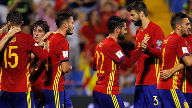 Spanyol Pastikan Tiket Piala Dunia
