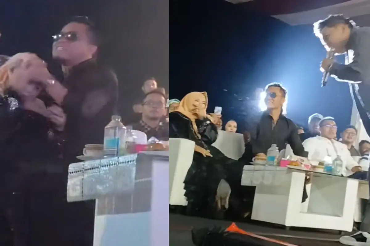 Viral Gus Miftah Toyor Kepala Istri, Gemas Saat Denny Caknan Nyanyi di Harlah Pondok Pesantren Ora Aji