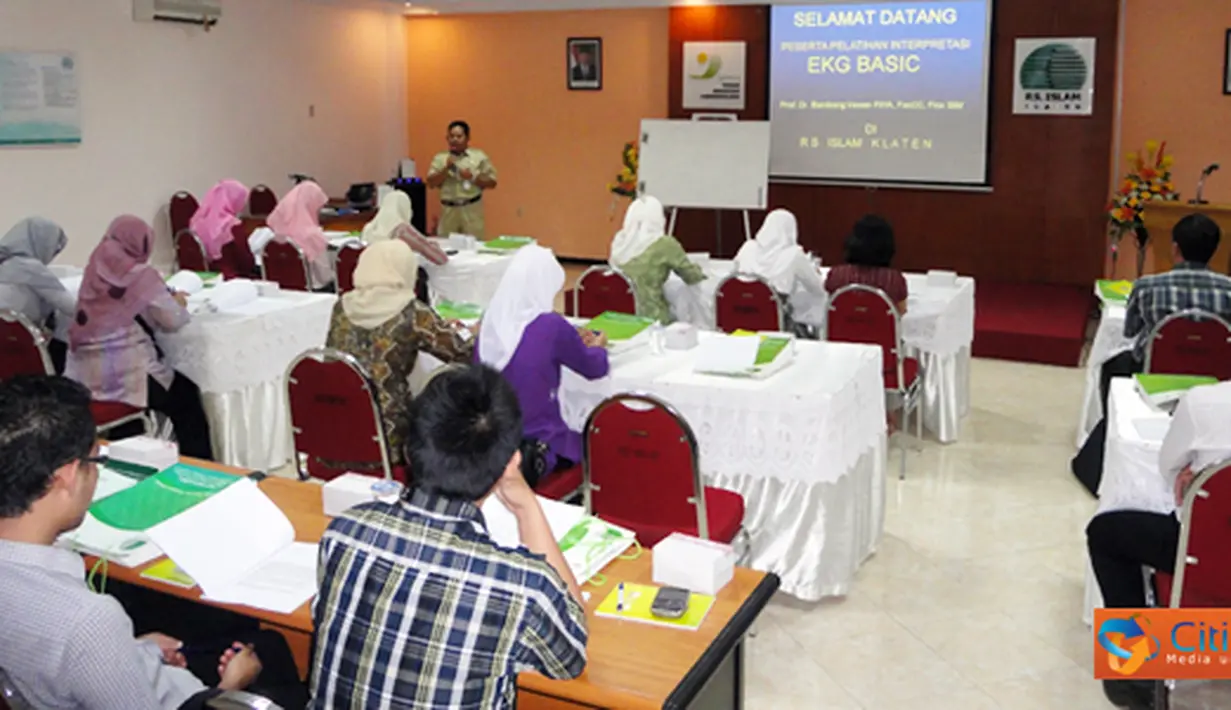 Citizen6, Klaten: Kegiatan tersebut dibuka oleh Ketua IDI Cabang Klaten, Dr. Limawan Budiwibowo. (Pengirim: Agus Susanto)
