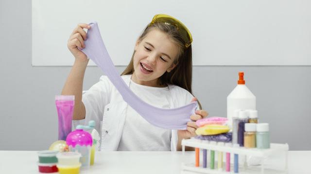 Ilustrasi cara, membuat slime