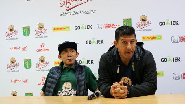 Rendi Irwan dan Angel Alfredo Vera