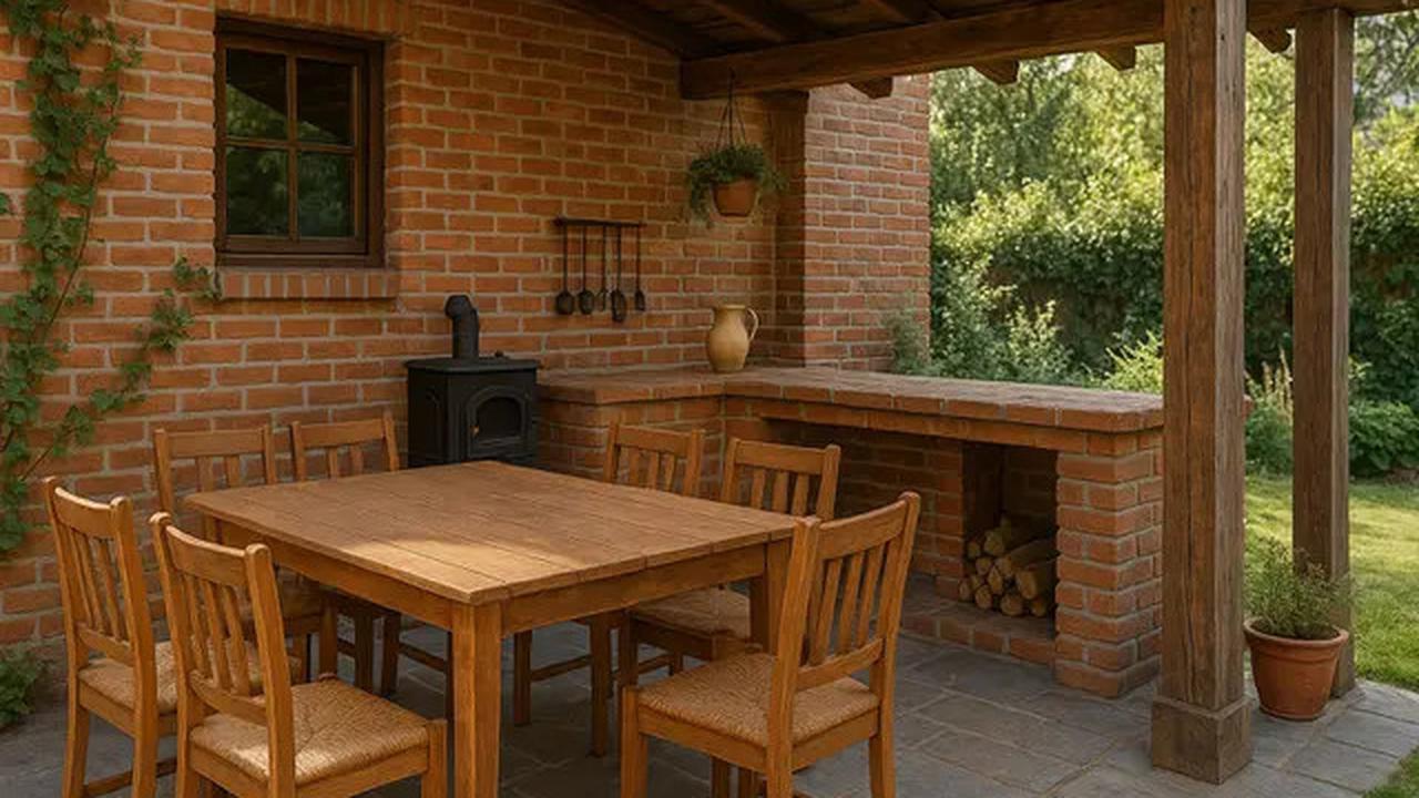 7 Inspirasi Model Rumah Sederhana dengan Dapur Outdoor Tren 2025, Nyaman untuk Kumpul Keluarga