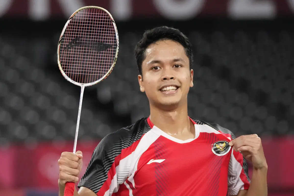 Badminton Olimpiade Tokyo 2020 Anthony Sinisuka Ginting
