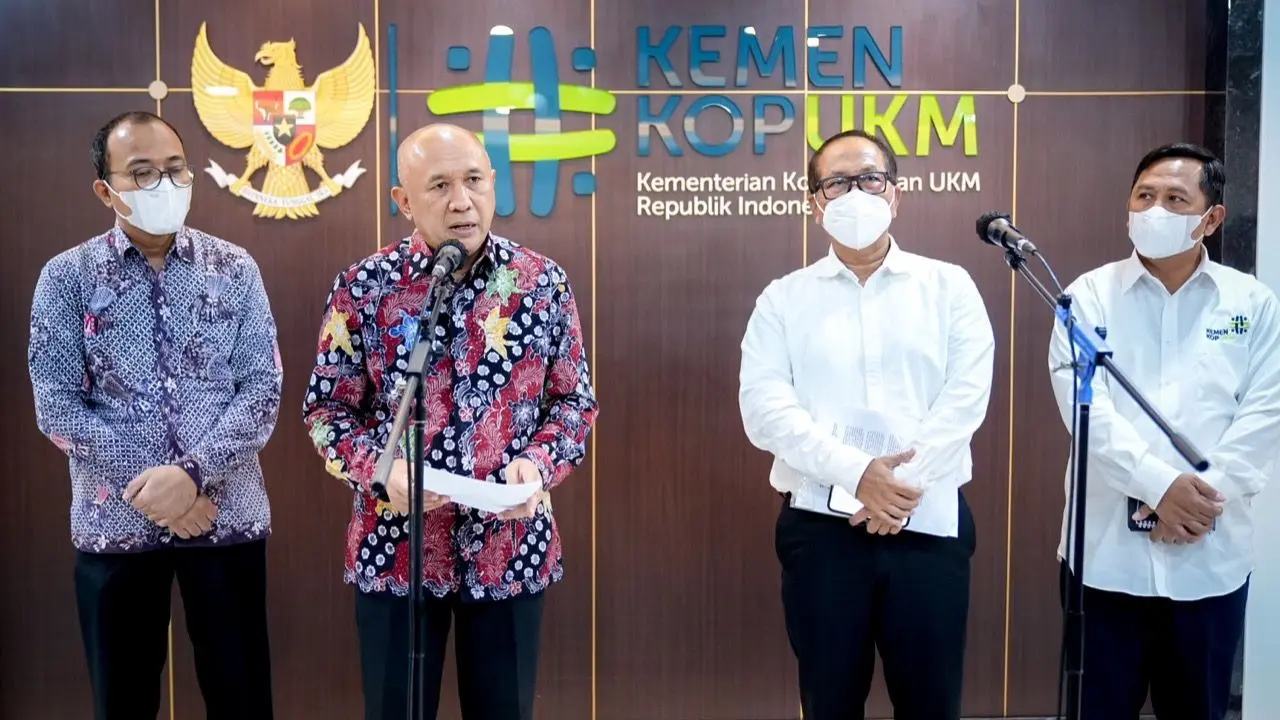 Menteri Koperasi dan UKM Teten Masduki memecat pegawai Kemenkop UKM yang terlibat kekerasan seksual. (Dok Kemenkop UKM)